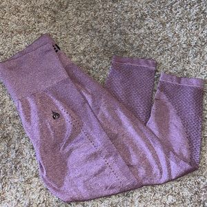 Ryderwear seamless leggings size medium, worn once, pink/mauve